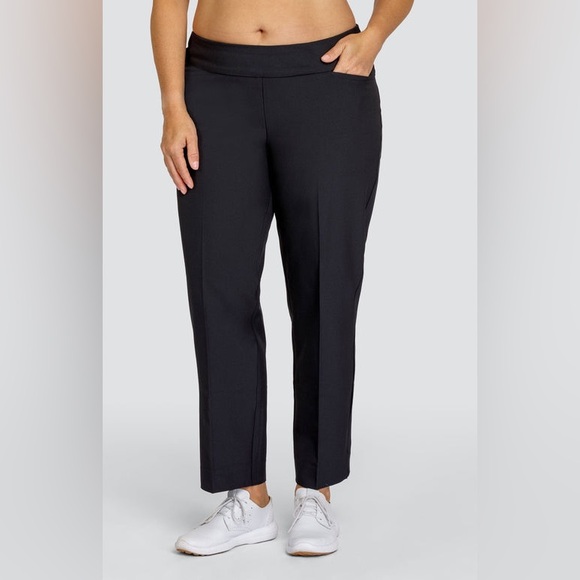 NWT TAIL White‎ Label Mulligan 28" Ankle Pant Onyx Black Size 14 - Picture 1 of 13
